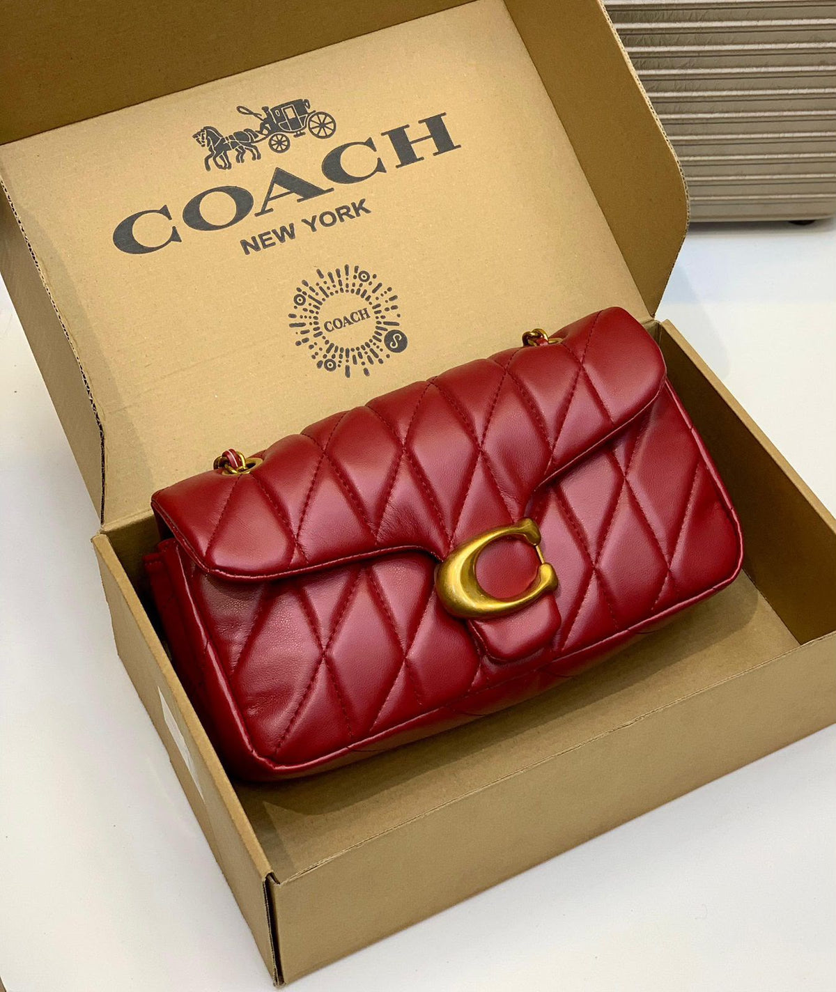 Coach Tabby Shoulder Bag with pillow quilting