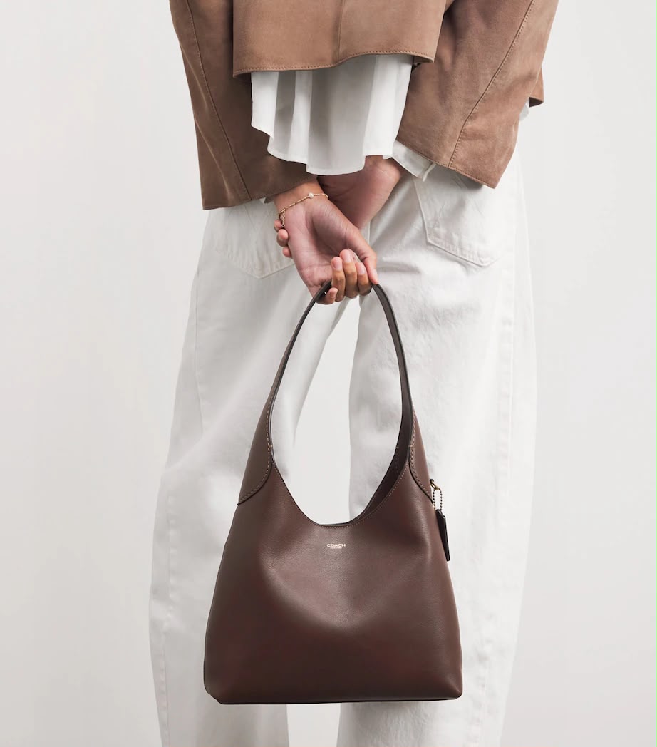 Coach-style hobo/shoulder bag