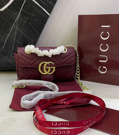 Gucci GG Marmont-style quilted shoulder/crossbody bag