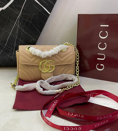 Gucci GG Marmont-style quilted shoulder/crossbody bag