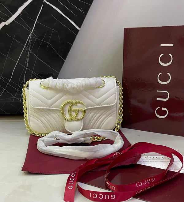 Gucci GG Marmont-style quilted shoulder/crossbody bag