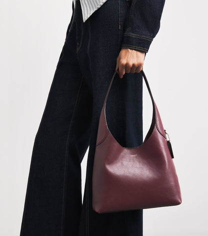 Coach-style hobo/shoulder bag
